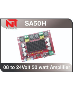 NT SA50H 50W Amplifier Board 8V-24V | Class-D Mono Audio Module